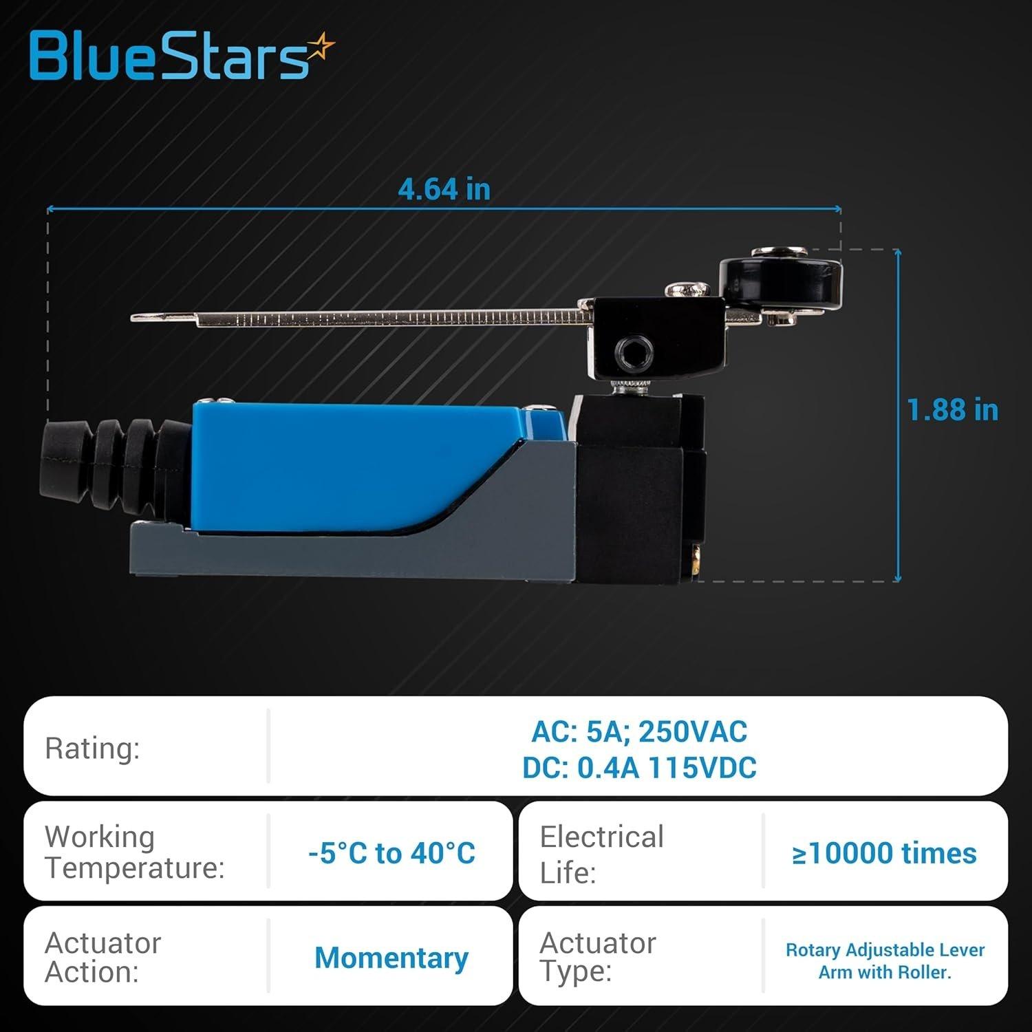 [Lifetime Warranty] ME-8108 Momentary Roller Lever Arm Limit Switch for CNC Mill Laser Plasma image 2