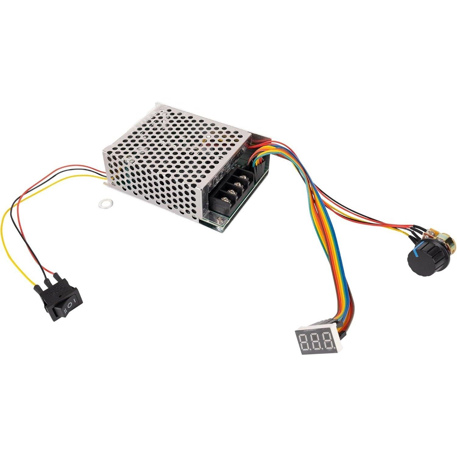 [Lifetime Warranty] PWM DC Brushed Motor Speed Controller Switch with LED Display image 0