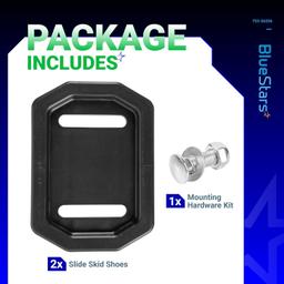 [Lifetime Warranty] 753-06206 Snow Thrower Polymer Slide Shoe Kit thumbnail 3