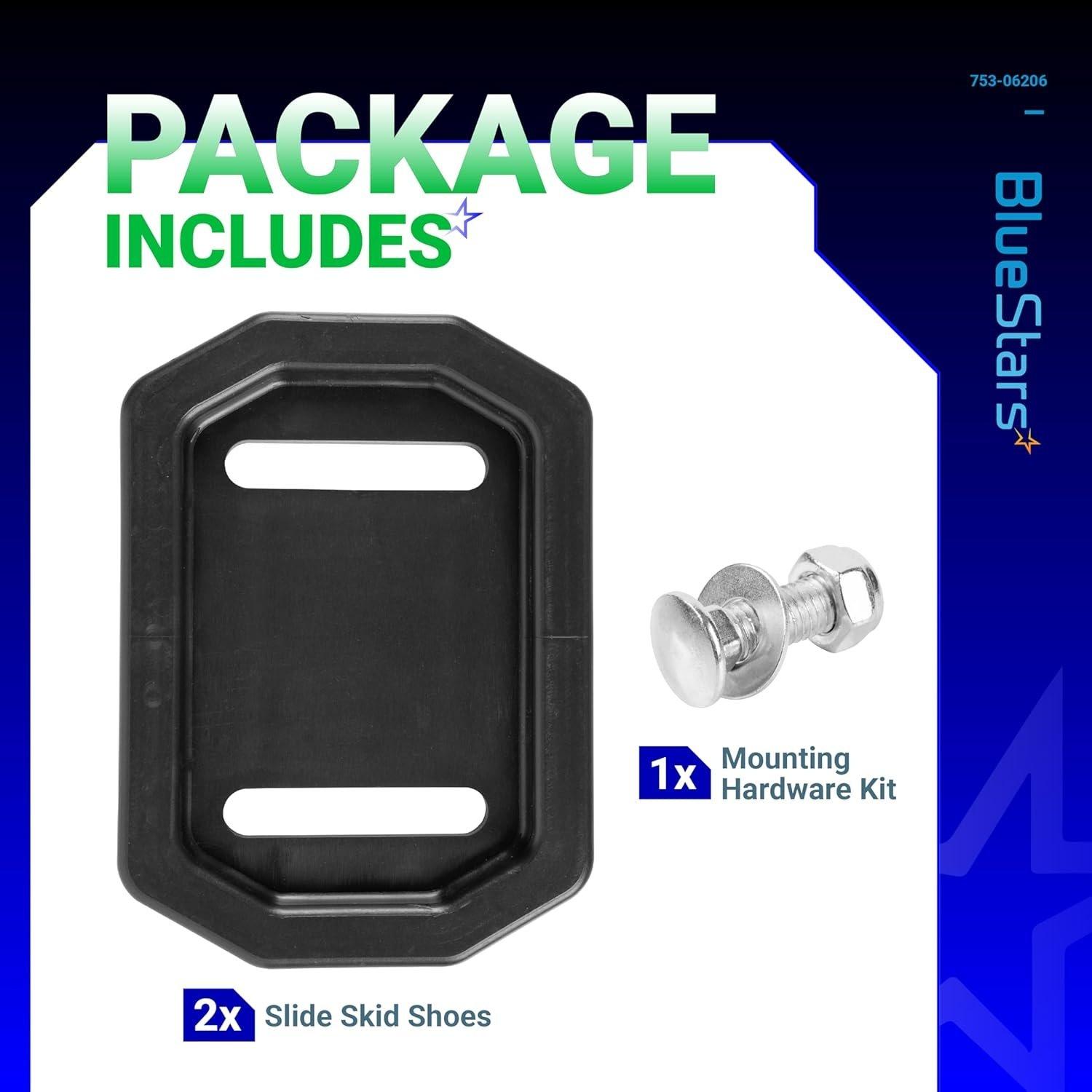 [Lifetime Warranty] 753-06206 Snow Thrower Polymer Slide Shoe Kit image 3