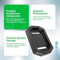 [Lifetime Warranty] 753-06206 Snow Thrower Polymer Slide Shoe Kit thumbnail 8