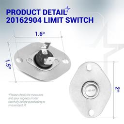 [Lifetime Warranty] 20162904 Furnace Primary Limit Switch 150°F to 110°F thumbnail 7