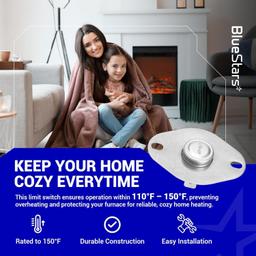 [Lifetime Warranty] 20162904 Furnace Primary Limit Switch 150°F to 110°F thumbnail 8