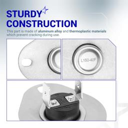 [Lifetime Warranty] 20162904 Furnace Primary Limit Switch 150°F to 110°F thumbnail 5