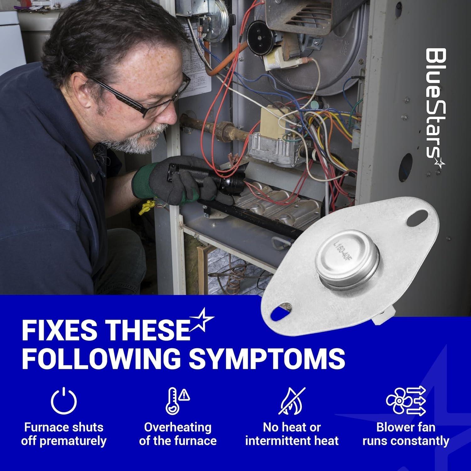 [Lifetime Warranty] 20162904 Furnace Primary Limit Switch 150°F to 110°F image 3