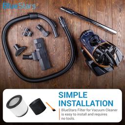 [Lifetime Warranty] 90398 Cartridge Filter and 90585 Foam Sleeve Filter - Replacement Filter for Shop-Vac 90398, 903-98, 9039800, 903-98-00, 5 Gallon and Above Wet/Dry Vacuum Cleaners thumbnail 4