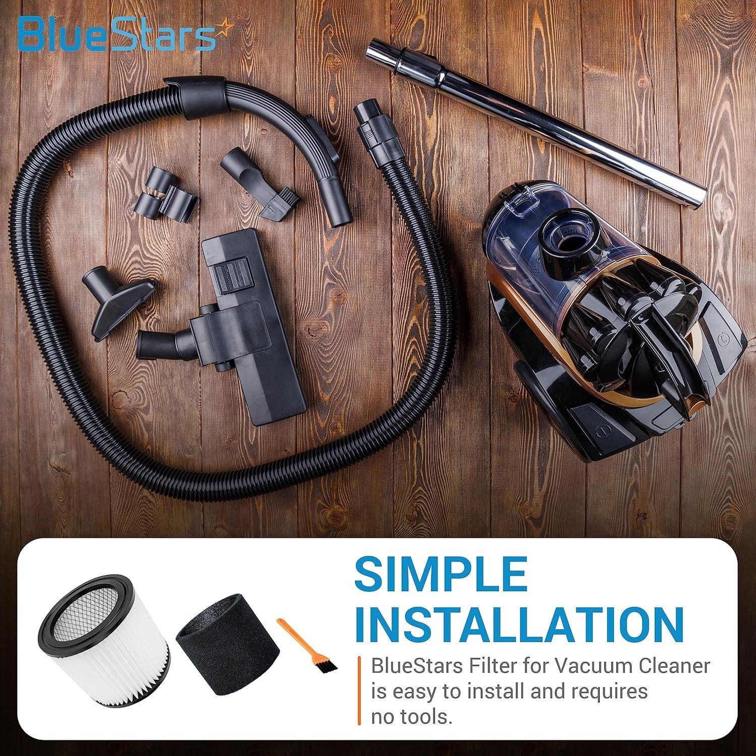 [Lifetime Warranty] 90398 Cartridge Filter and 90585 Foam Sleeve Filter - Replacement Filter for Shop-Vac 90398, 903-98, 9039800, 903-98-00, 5 Gallon and Above Wet/Dry Vacuum Cleaners image 4