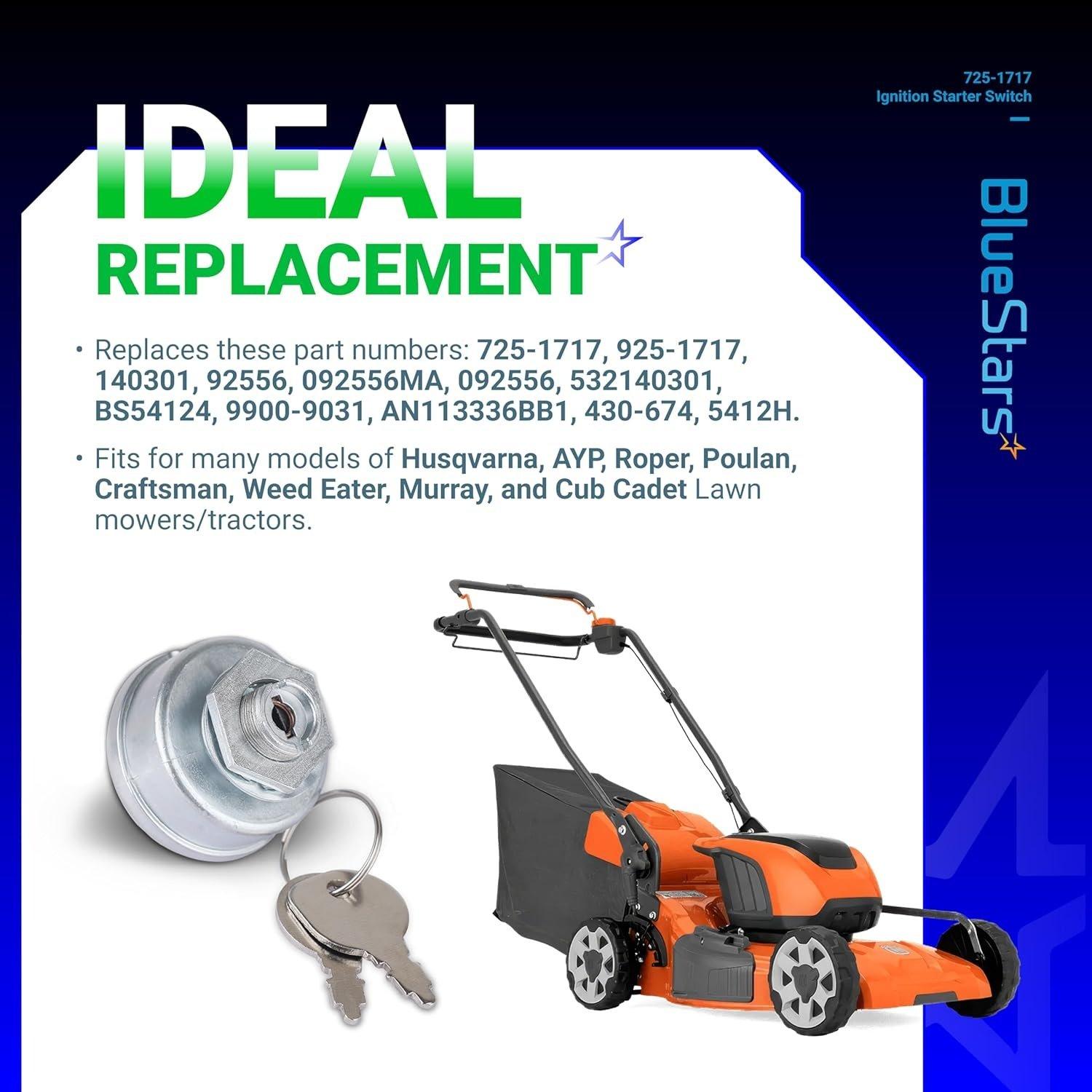 [Lifetime Warranty] 725-1717 Ignition Starter Switch image 3