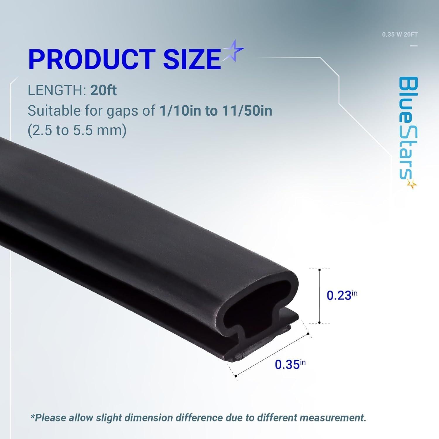 [Lifetime Warranty] 40FT Weather Stripping Soundproof Door Seal image 5