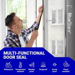 [Lifetime Warranty] 40FT Weather Stripping Soundproof Door Seal thumbnail 3