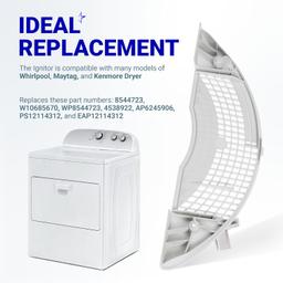 [Lifetime Warranty] W11117302 Dryer Lint Screen Grille - Compatible With Some Whirlpool, Kenmore, Maytag Dryers - Replaces 8544723, W10685670, WP8544723, 4538922, AP6245906, PS12114312, EAP12114312 thumbnail 3