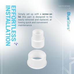 [Lifetime Warranty] In-Line Pool Leaf Canister with Mesh Basket thumbnail 1