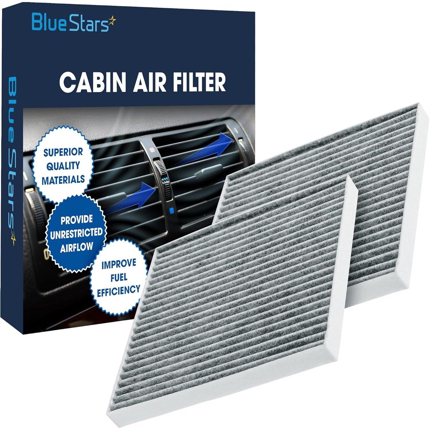 2-Pack Activated Carbon Cabin Air Filter CF10374 image 0