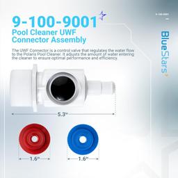 9-100-9001 Pool Cleaner UWF Connector thumbnail 3