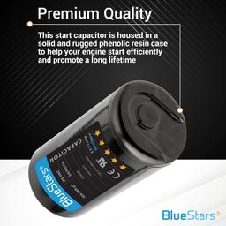 [Lifetime Warranty] 124-149 uF MFD 165 VAC Round Start Capacitor - Fits AC Motor Run, Fan Start, Heat Pump thumbnail 8