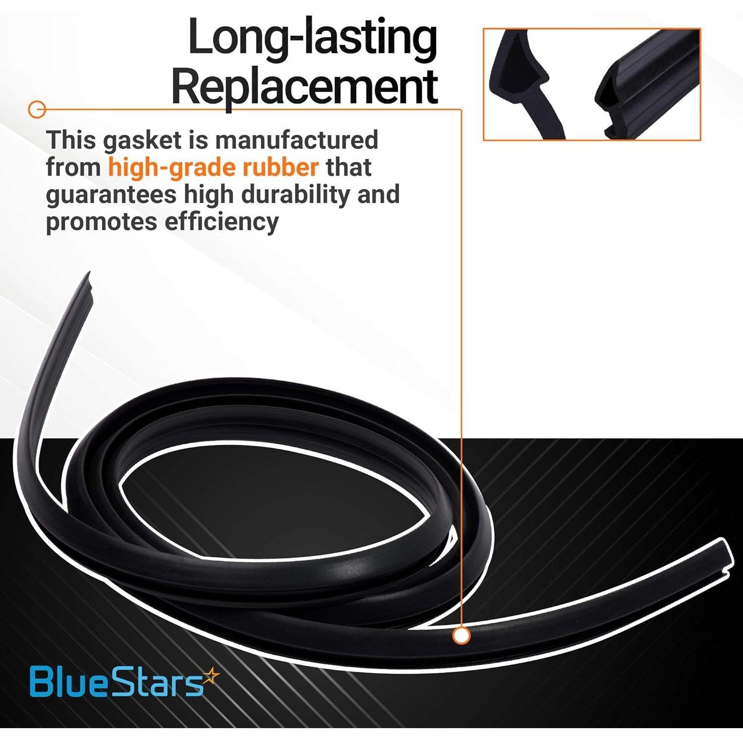 [Lifetime Warranty] W11177741 W10300924 Dishwasher Gasket Door Seal - Compatible with Whirlpool Maytag Kenmore Dishwashers - Replaces 4843807 W10660528 W10300924VP AP6285721 PS12348515 image 3