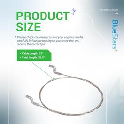 [Lifetime Warranty] 115-5682 Clutch Cable thumbnail 7