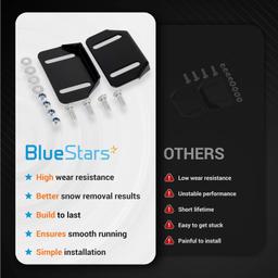 784-5580 Snow Thrower Metal Slide Shoe, Pack of 2 thumbnail 4