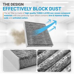 Activated Carbon Cabin Air Filter CF12157 thumbnail 6