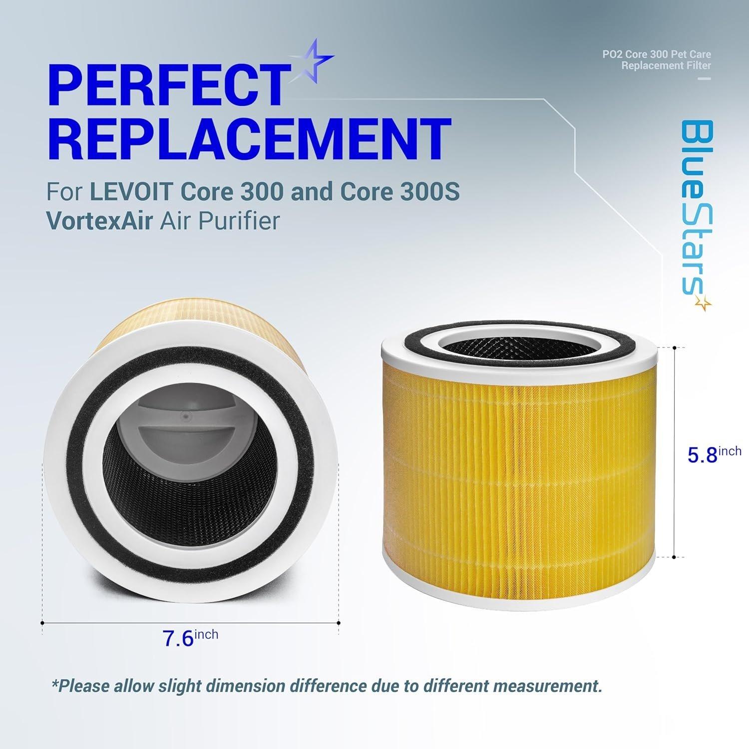 2 Pack, Yellow Core 300 Pet Care Filter image 5