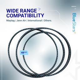 [Lifetime Warranty] 8540101 Washer Belt Standard Size 0.55 Inches Wide 48 Inches Long - Compatible with Whirpool & Kenmore Washers - Replaces AP6013037 8540348 thumbnail 2