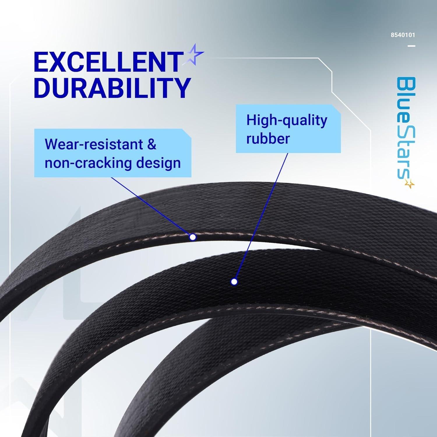 [Lifetime Warranty] 8540101 Washer Belt Standard Size 0.55 Inches Wide 48 Inches Long - Compatible with Whirpool & Kenmore Washers - Replaces AP6013037 8540348 image 6