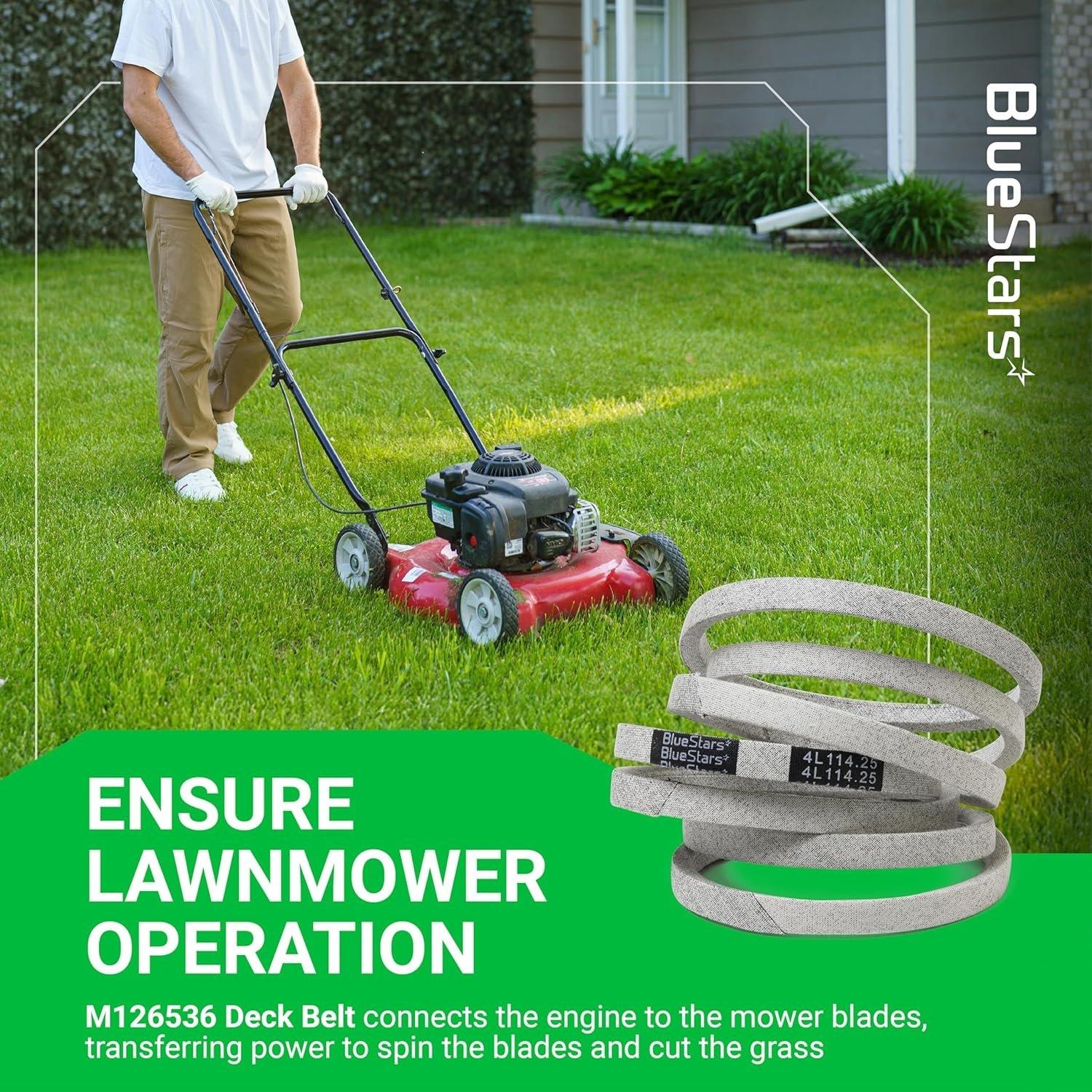 [Lifetime Warranty] Mower Deck Belt M126536 114.25" x 0.5" image 4