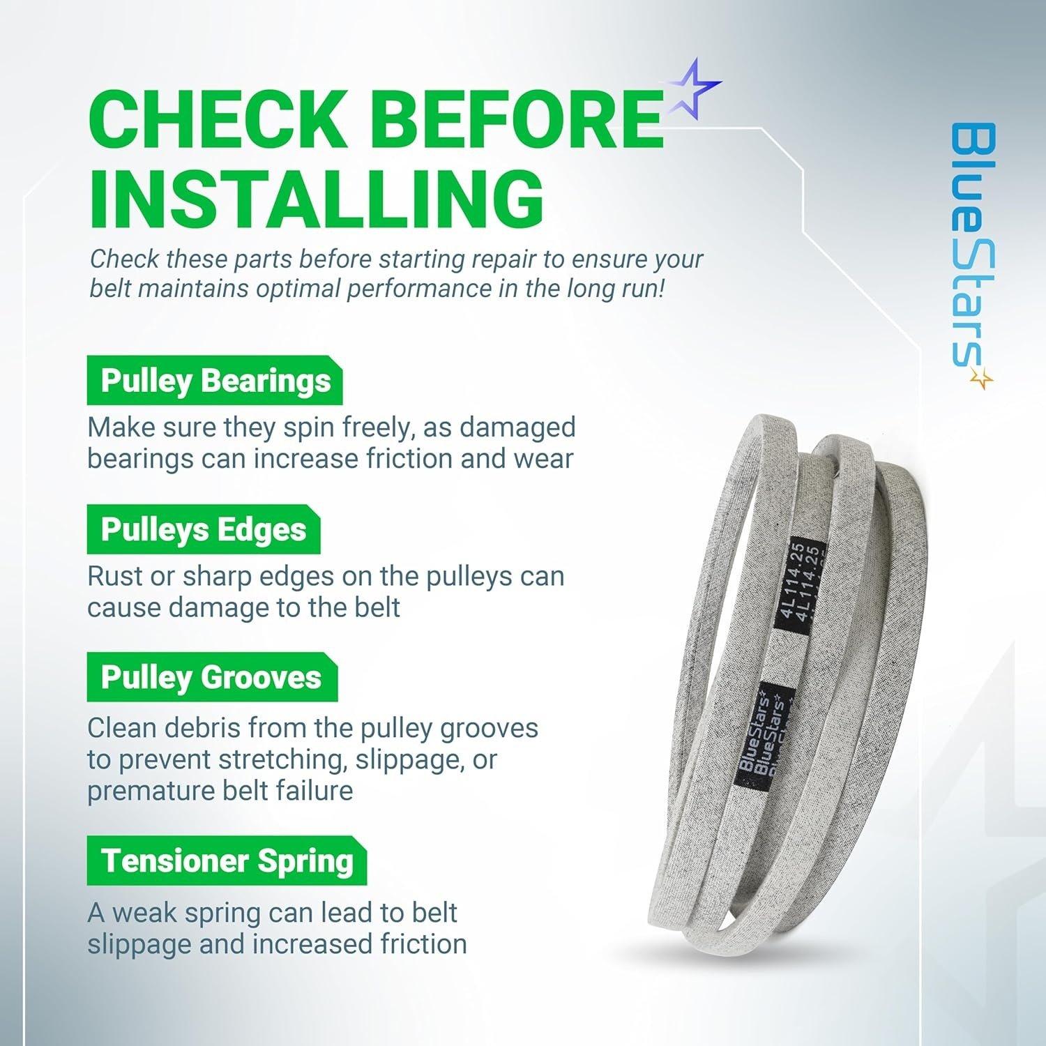 [Lifetime Warranty] Mower Deck Belt M126536 114.25" x 0.5" image 6