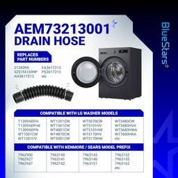 [Lifetime Warranty] AEM73213001 Washer Drain Hose - Compatible with LG Washing Machines - Replaces 2134394 5251FA1699P AH3617213 EA3617213 PS3617213 thumbnail 7