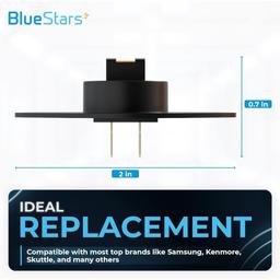 [Lifetime Warranty] DC32-00007A Dryer Thermistor DIRECT - Compatible with Samsung & Kenmore Dryers - Replaces PS4204984 AP4201716 N3S1-K41 2068429 PS2461163 EAP2461163 - Pack of 4 thumbnail 2