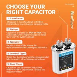 [Lifetime Warranty] 5 uF MFD Â±5% 370/440 VAC Oval Run Start Capacitor - Fits AC Motor Run, Fan Start, Heat Pump - Replaces 97F5705 thumbnail 10