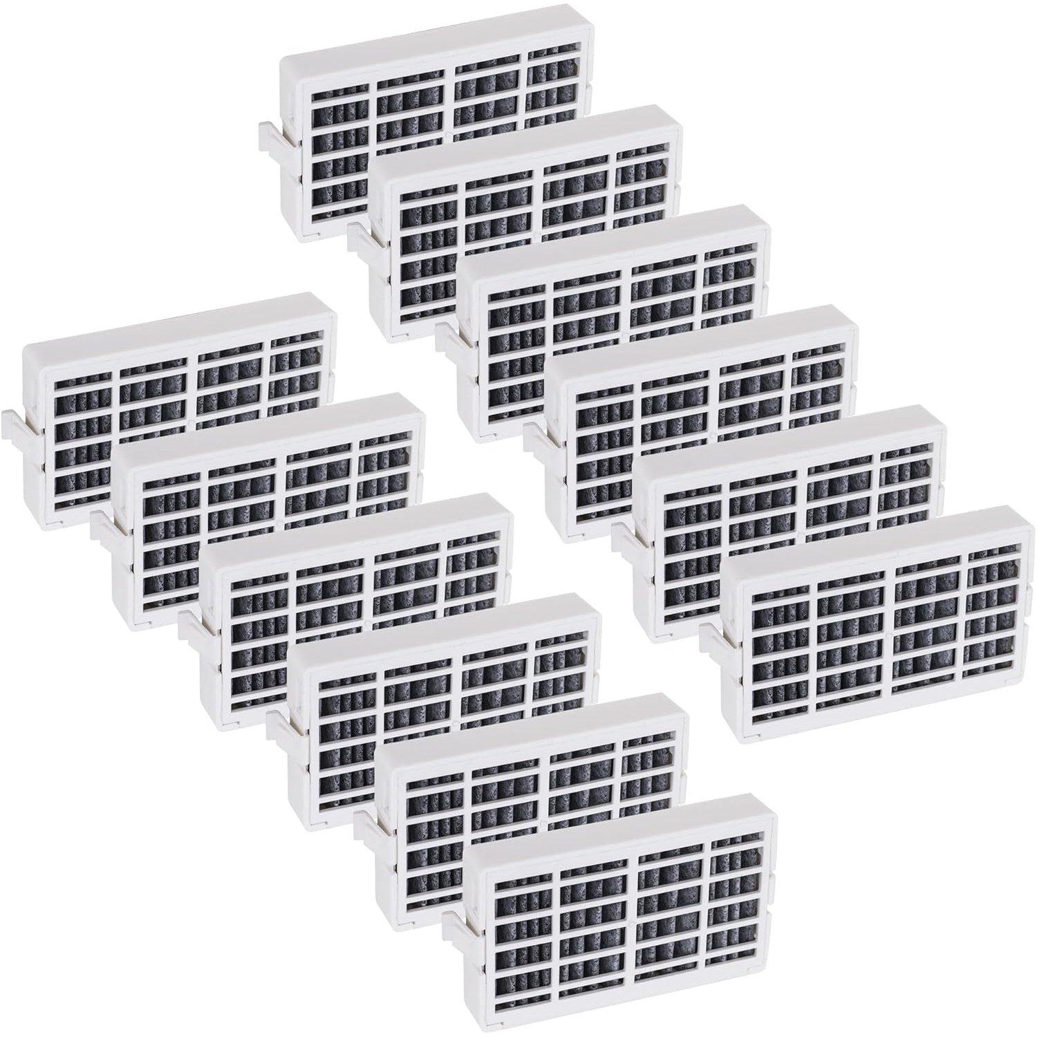 [Lifetime Warranty] W10311524 AIR1 Refrigerator Air Filter Cartridge Replacement - Compatible with Whirlpool FreshFlow Air Filter, Maytag KitchenAid Jenn-Air Kenmore, Replaces 2319308, W10335147 - Pack of 12 image 0
