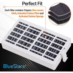 [Lifetime Warranty] W10311524 AIR1 Refrigerator Air Filter Cartridge Replacement - Compatible with Whirlpool FreshFlow Air Filter, Maytag KitchenAid Jenn-Air Kenmore, Replaces 2319308, W10335147 - Pack of 12 thumbnail 3