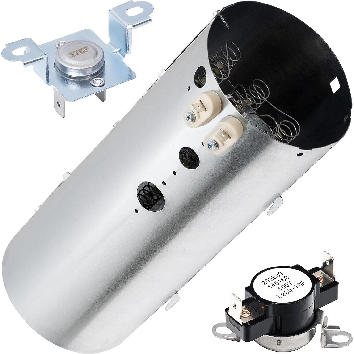 137114000 Dryer Heating Element 137032600 Thermal Limiter 3204267 Thermostat Kit image 0