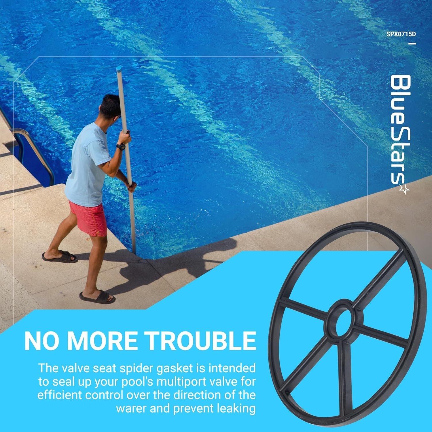 3-Pack SPX0715D Pool Valve Seat Gasket image 3