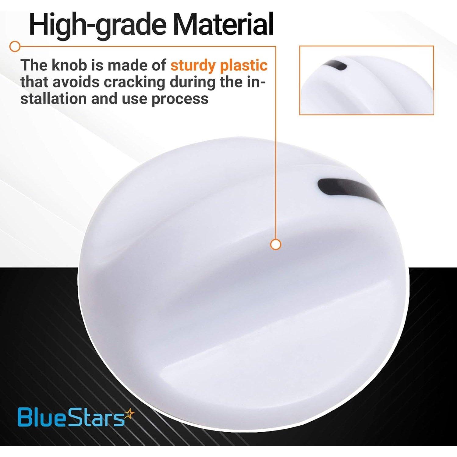 [Lifetime Warranty] 131965300 Dryer Timer Knob Replacement - Compatible with Frigidaire Electrolux Dryers - Replaces 131666601 131666604 131666606 - Pack of 4 image 3