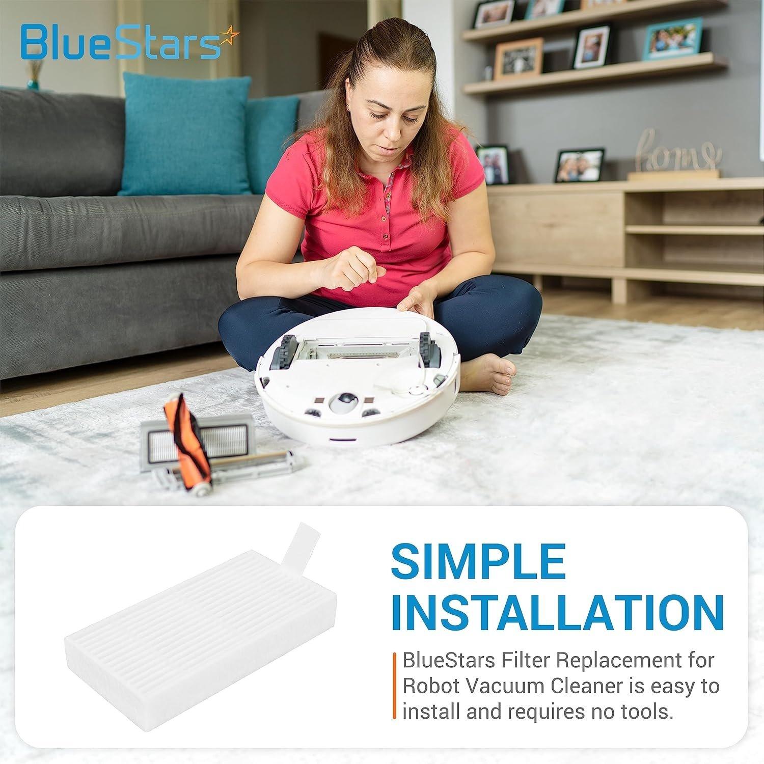 [Lifetime Warranty] HEPA Filters Replacement for ILIFE V3s V3s pro V5 V5s V5s Pro V5s Pro 2 V5s Plus Noisz S5 Robotic Vacuum Cleaner - Pack of 10 image 5