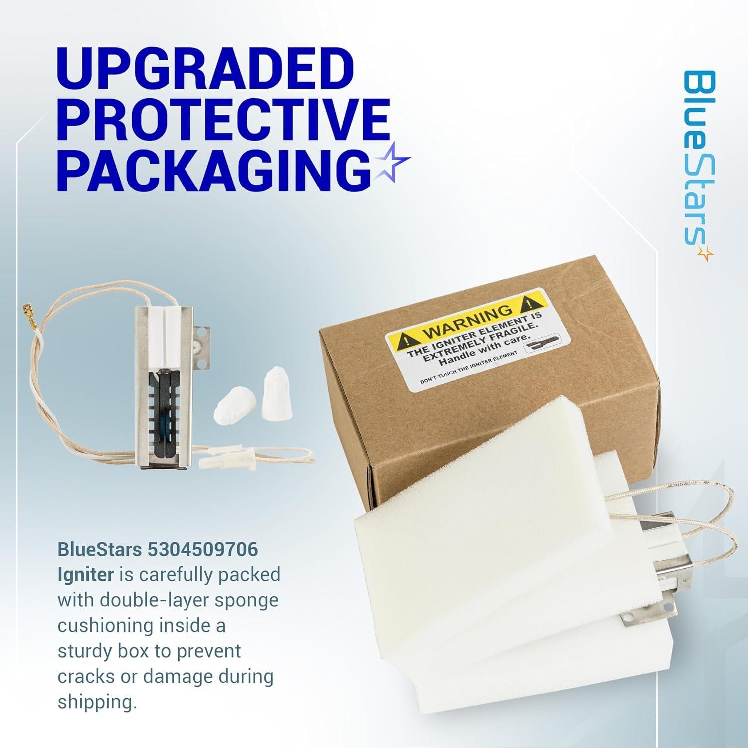 [Lifetime Warranty] 5304509706 Gas Oven Igniter - Replaces Norton-501A WB2X10016 316489408 PS12071409 AP6230715 image 7