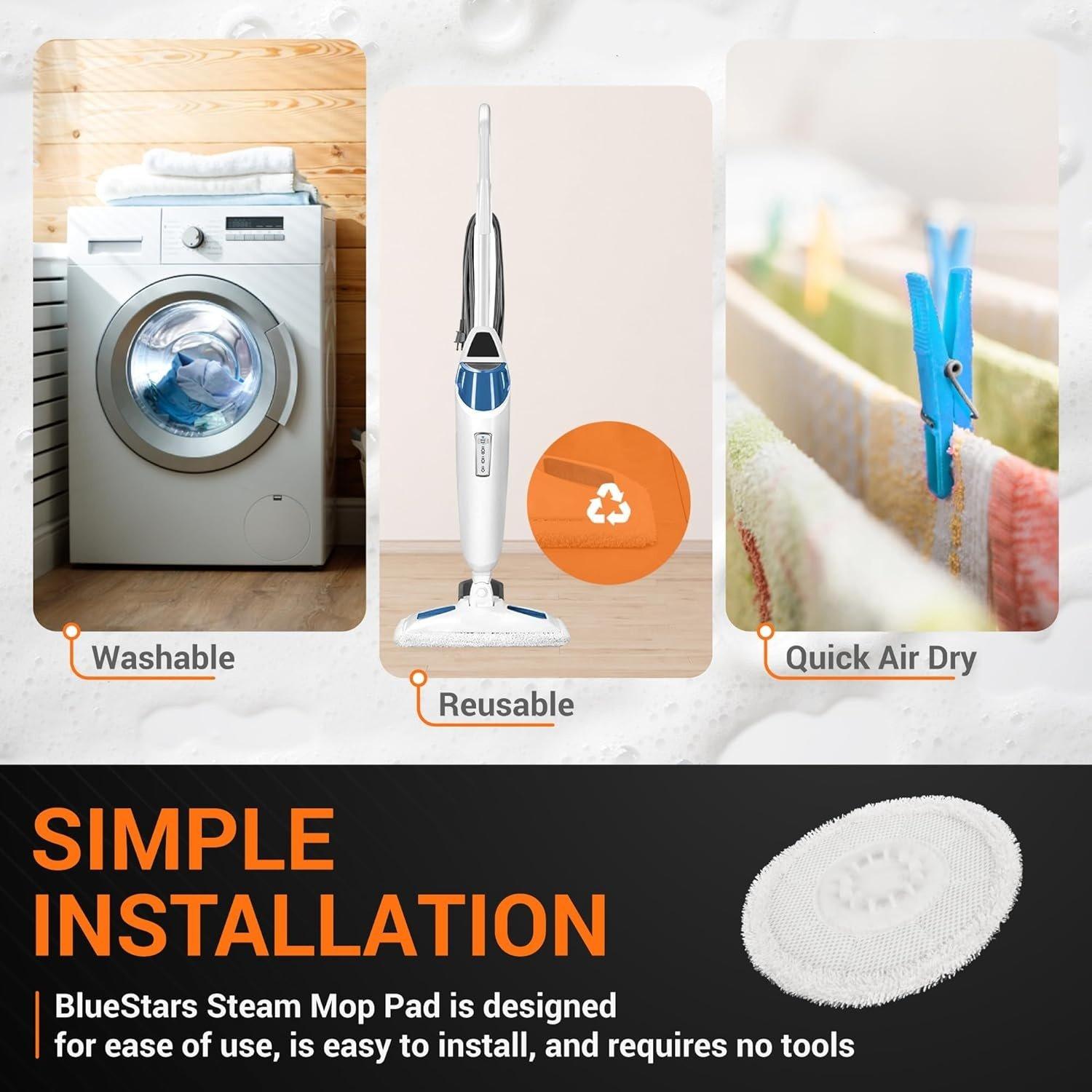 S7000 Steam Mop Pads image 3