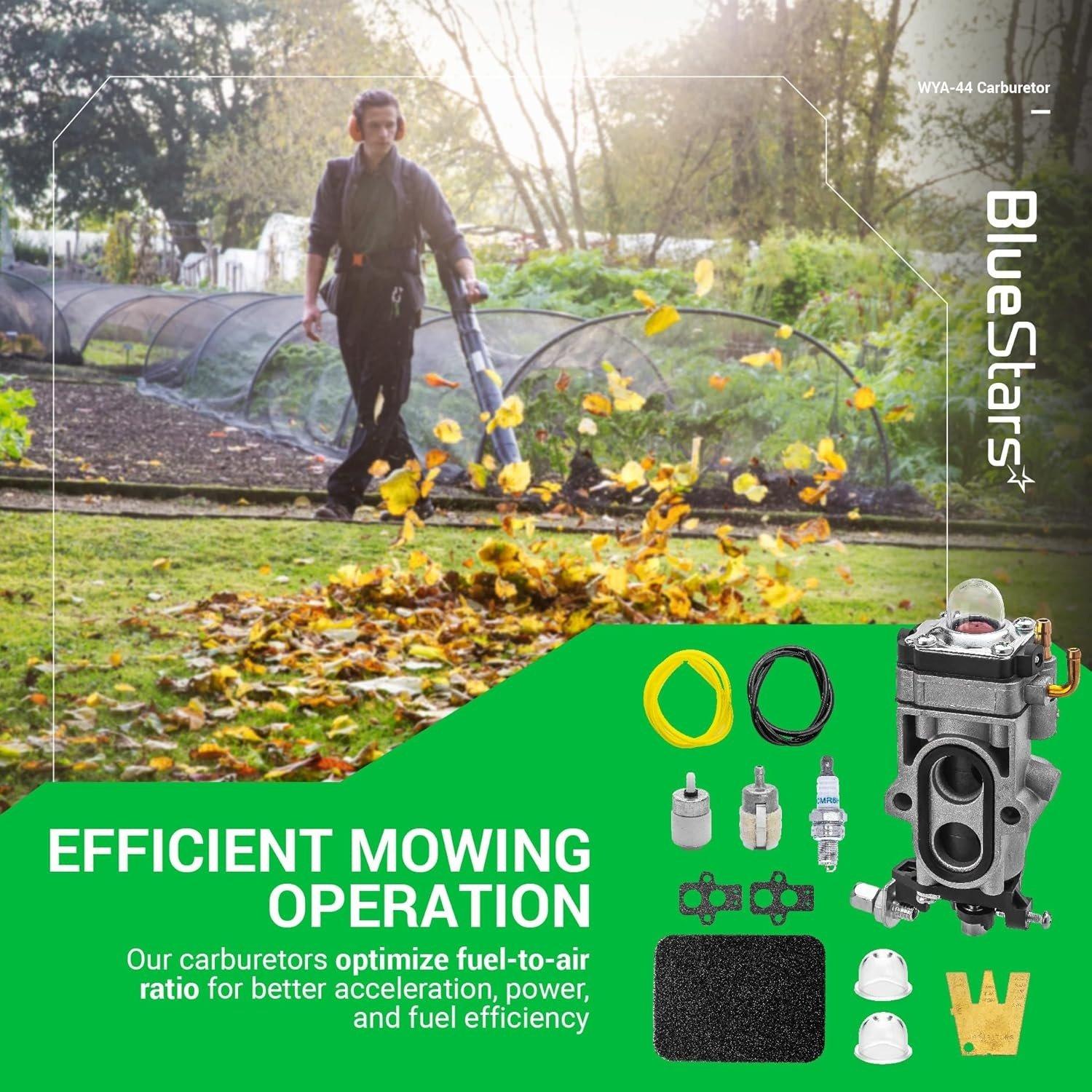 WYA-44 Carburetor For Husqvarna 150BT 350BF 350BT image 5