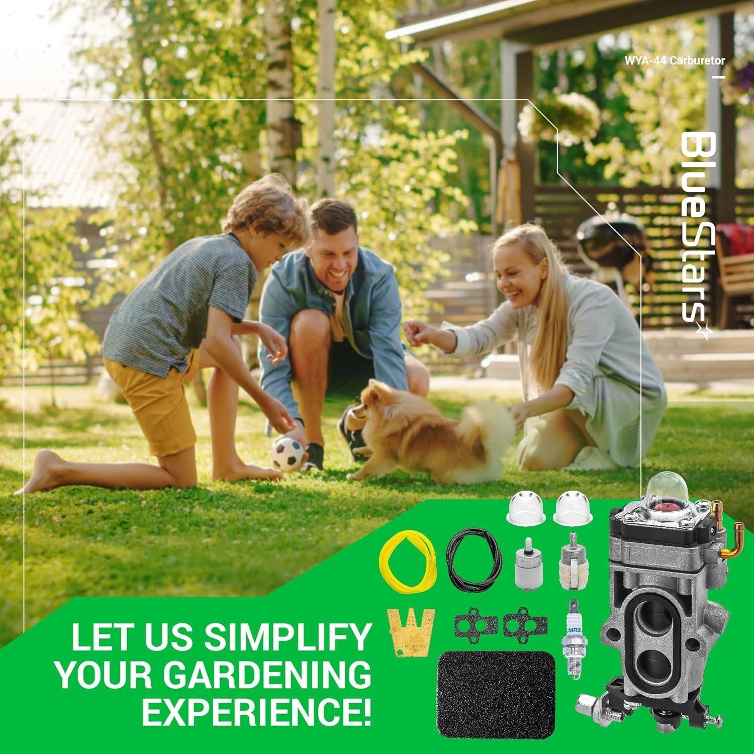 WYA-44 Carburetor For Husqvarna 150BT 350BF 350BT image 3