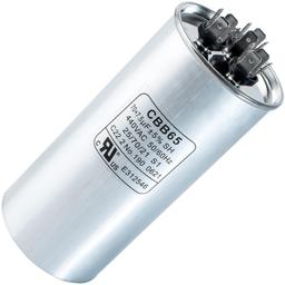 [Lifetime Warranty] 70+7.5 uF MFD 370/440 VAC Round Dual Run Capacitor - Fits Air Conditioner or Heat Pump Condenser thumbnail 0