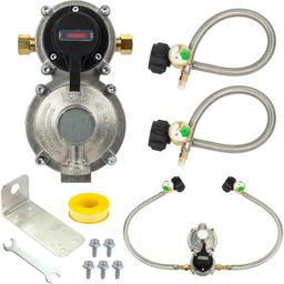 [Lifetime Warranty] 2-Stage Auto Changeover Dual Propane Regulator thumbnail 0