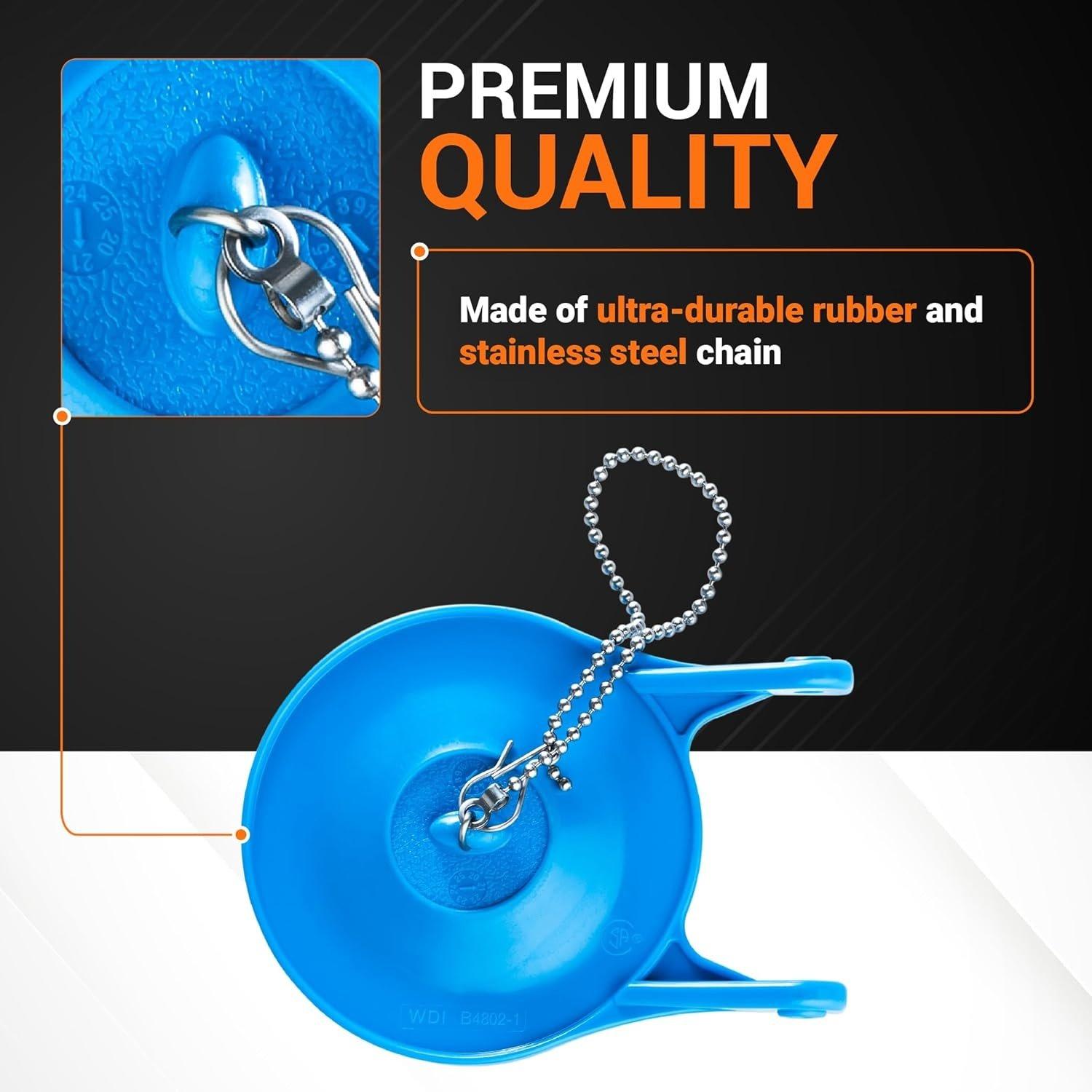 [Lifetime Warranty] 98923 Lowes AquaSource Original Flapper - Pack of 2 image 3