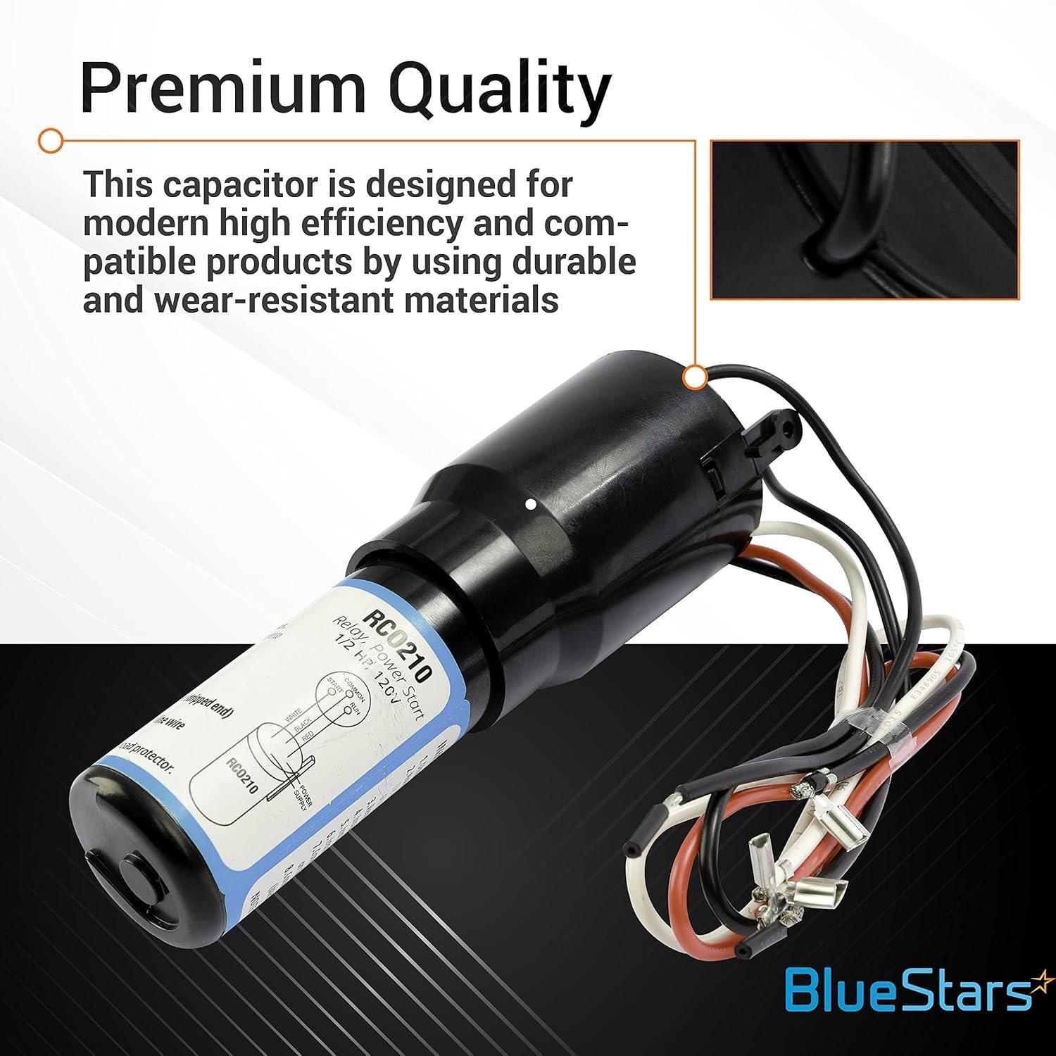 [Lifetime Warranty] RCO210 3 in 1 Hard Start Capacitor Replacement - RSC Series Solid State Relay Overload & Start Capacitor Combination - 1/3-1/2 H.P. 115VAC image 5