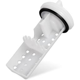 [Lifetime Warranty] WH11X34741 Washer Drain Pump Filter for GE - Replaces WH23X10029 WH23X10027 AP7205454 4977949 PS16874133 EAP16874133 thumbnail 0