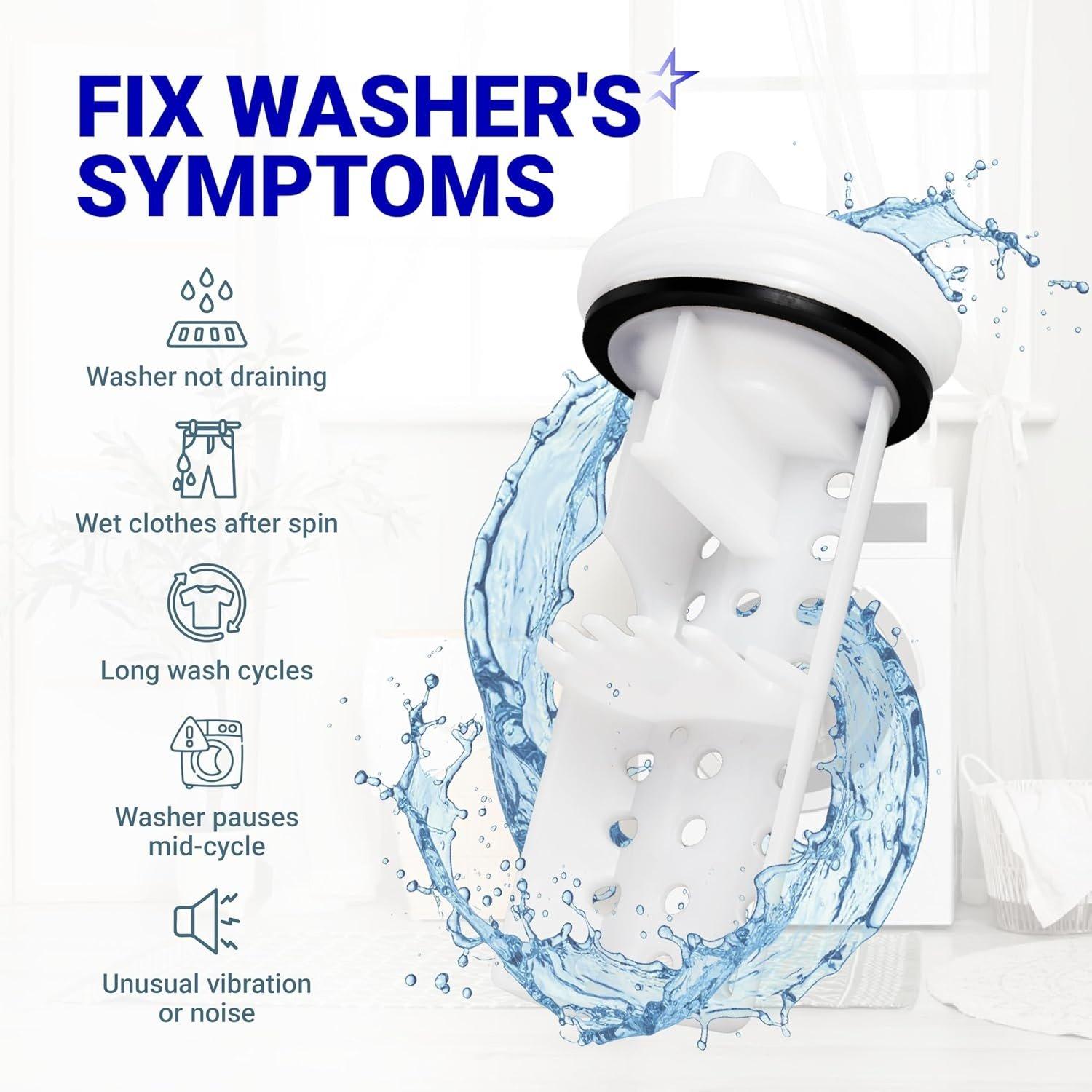 [Lifetime Warranty] WH11X34741 Washer Drain Pump Filter for GE - Replaces WH23X10029 WH23X10027 AP7205454 4977949 PS16874133 EAP16874133 image 5