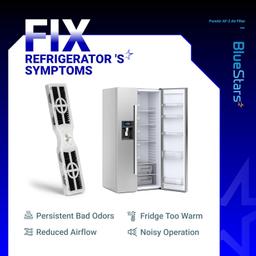 [Lifetime Warranty] FRGPAAF2 PureAir AF-2 Refrigerator Air Filter - Compatible with Frigidaire FRFC2323AS FRFC232LAF FRFC233LAF FRFG2323AF FRFN2823AS GRMG2272BF PRFS2883AF PRFC2383AF - Pack of 6 thumbnail 5