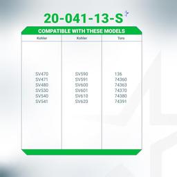 [Lifetime Warranty] 20 041 13-S 20-041-13-S 2004113-S Valve Cover Gasket thumbnail 2