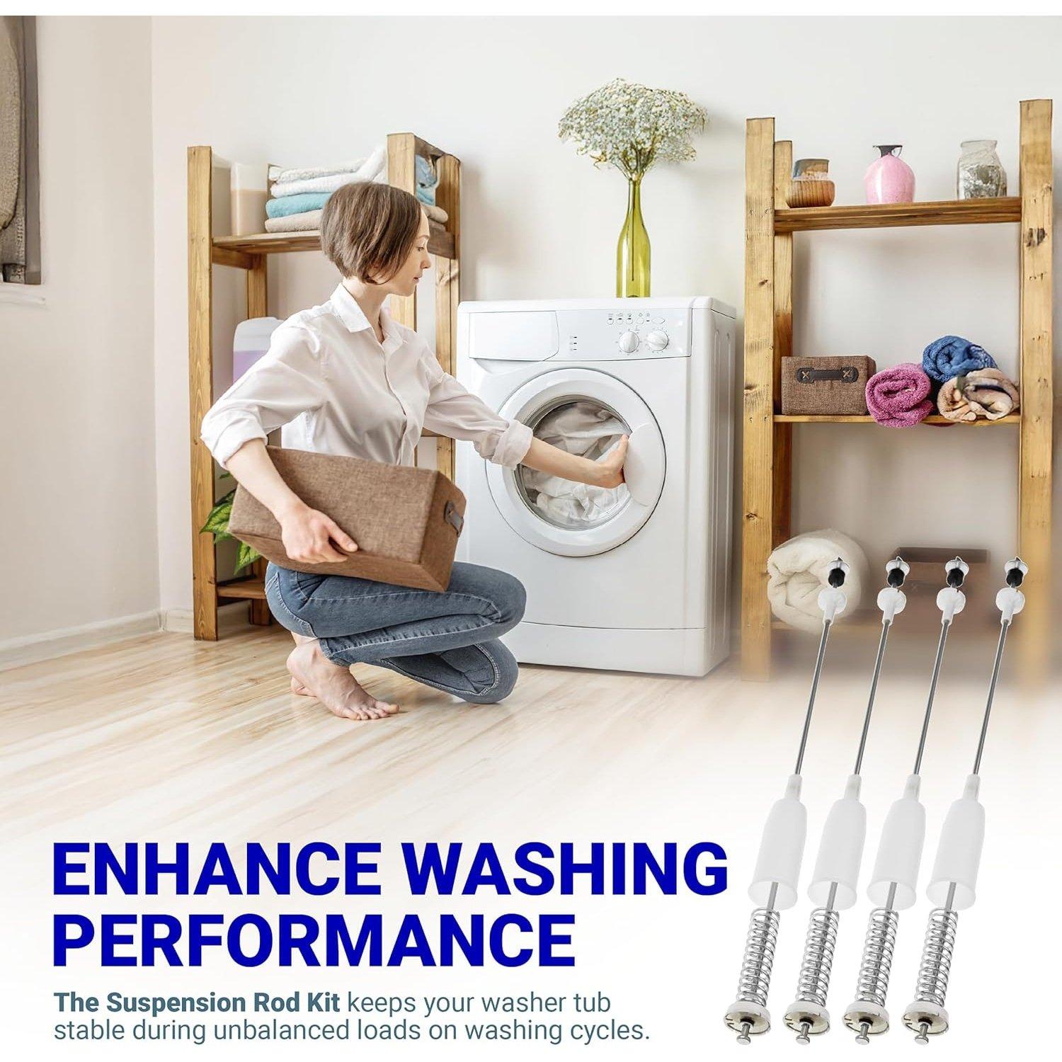 [Lifetime Warranty] AJK72909307 Washer Suspension Rods Kit - Pack of 4 image 4